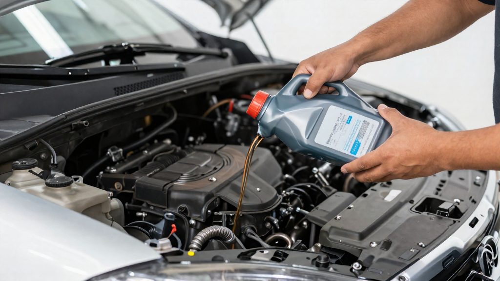 What the brake fluid replacement schedule covers