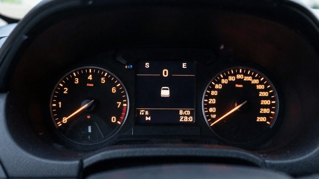 Read the warning lights before you leave
