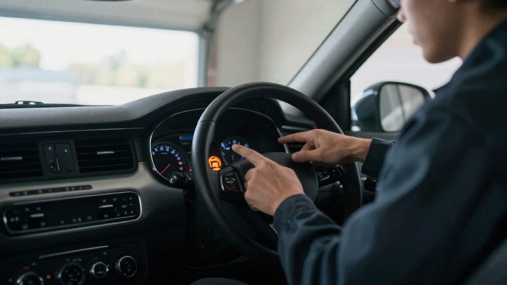 What does the engine warning light mean?