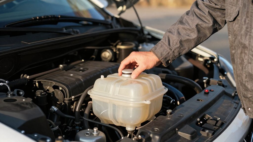 O que significa a luz de temperatura do motor?