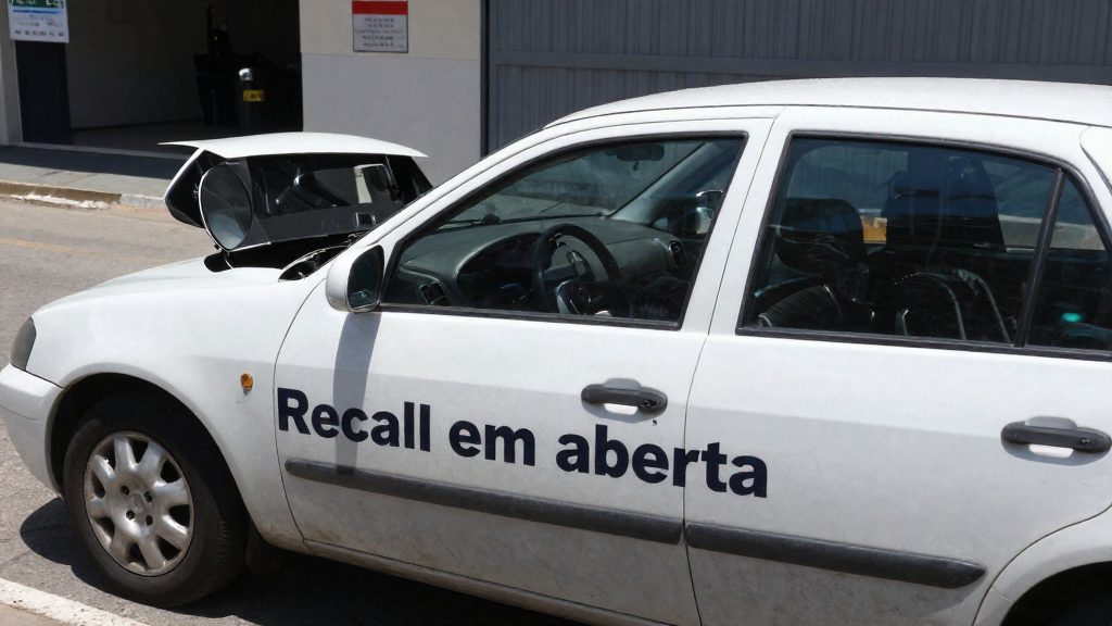 O que significa recall em aberto?