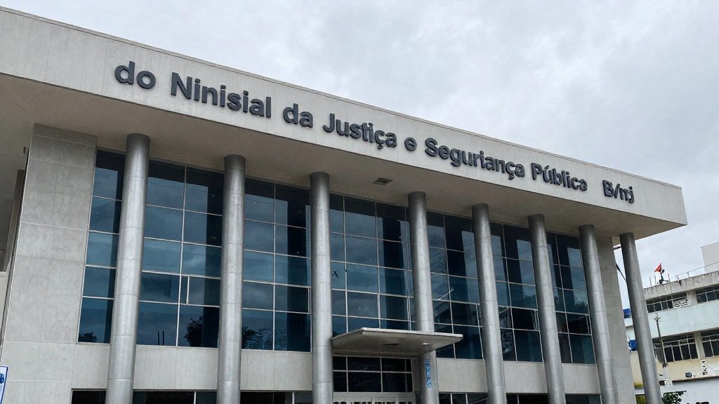 O que o site do Ministério da Justiça cobre?