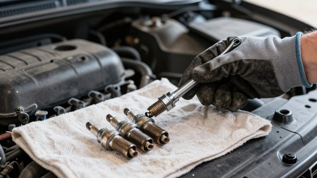 When should spark plugs be replaced sooner?