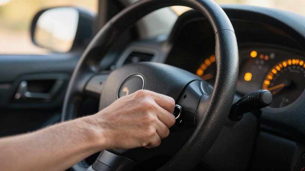 Perché la spia si accende per un attimo all'avvio?