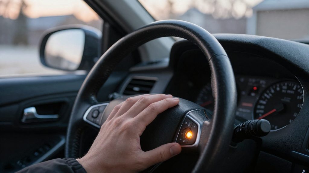 Why does the light come on in cold weather?