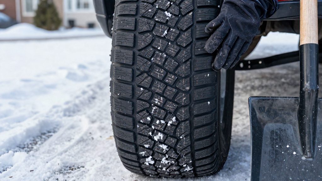 Why does winter driving raise the tread threshold?