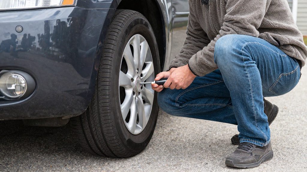 Tire tread depth before safety inspection: limits in Canada