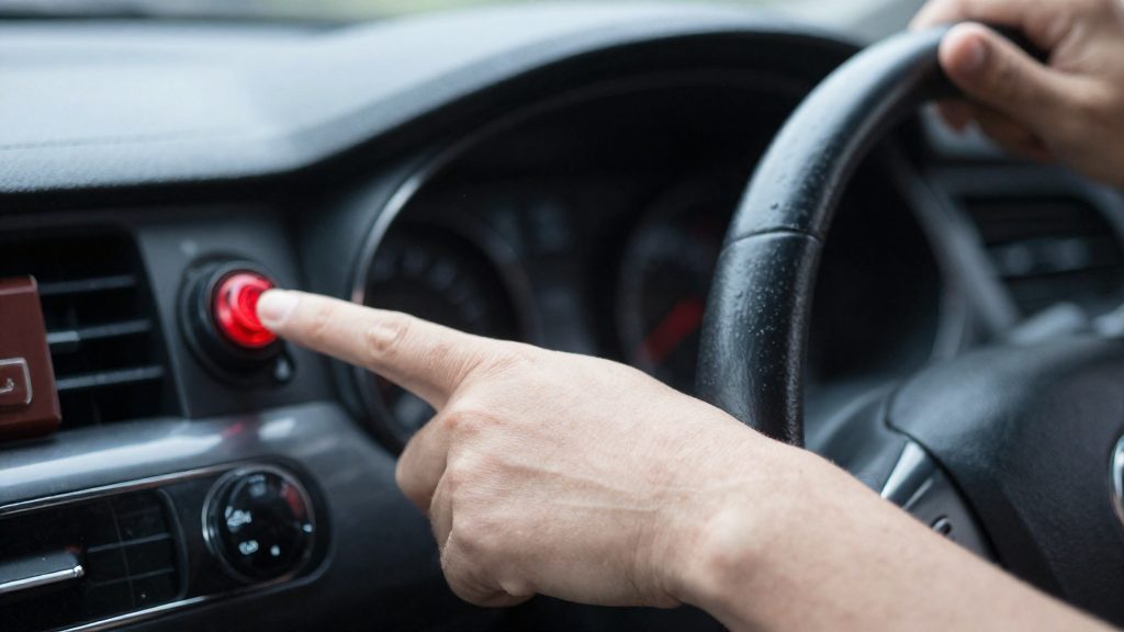 Was tue ich, wenn die Leuchte während der Fahrt angeht?